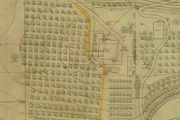 Map of Administration Building location