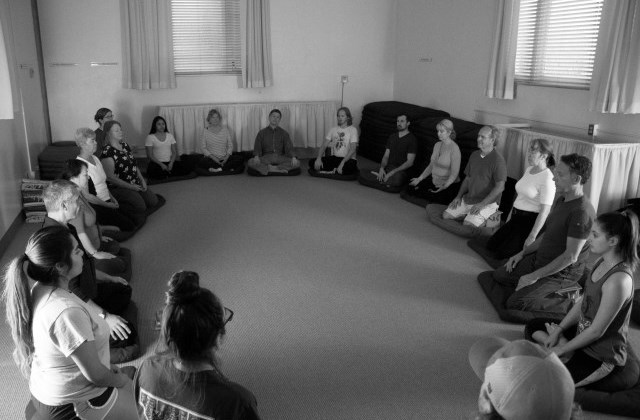 Mindfulness and Zazen led by Lorenzo Garbo.